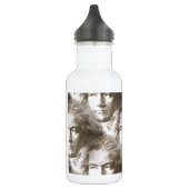Beethoven Portrait Pattern Trinkflasche (Links)