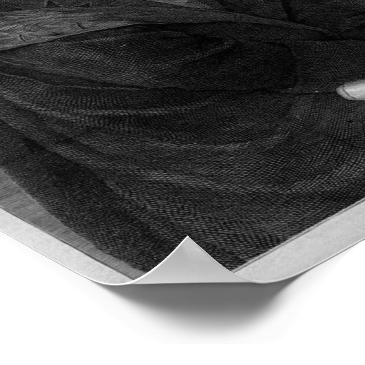 Beethoven Portrait Poster (Ecke)