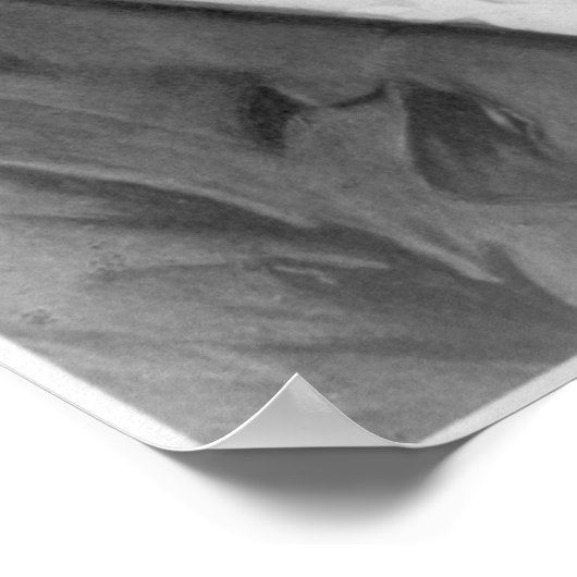 Beethoven Portrait Poster (Ecke)