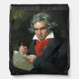 Beethoven Portrait Vintag Sportbeutel