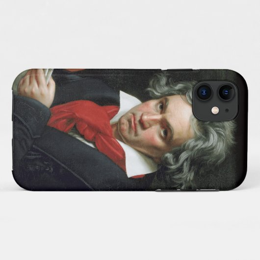 Beethoven Portrait von Joseph Karl Stieler Case-Mate iPhone Hülle (Rückseite (Horizontal))