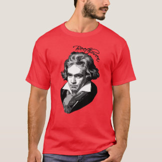Beethoven-Porträt auf T-Shirts, Tassen, Geschenke T-Shirt