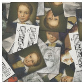 Beethoven-Porträt-Gewebe Stoff (Muster)