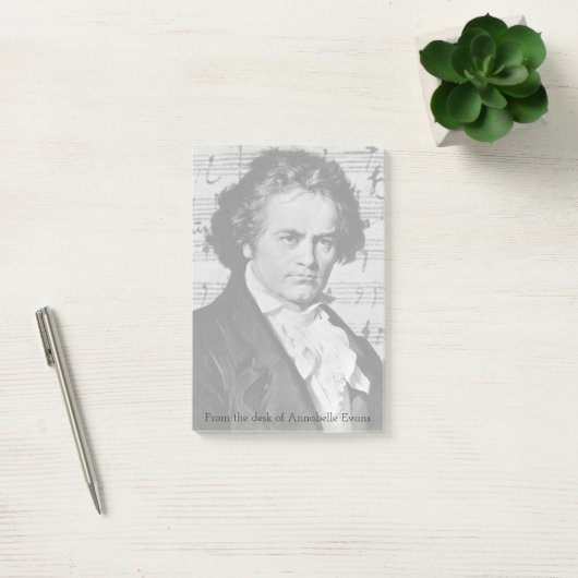 Beethoven Post-it Klebezettel (Büro)