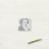 Beethoven Post-it Klebezettel (Auf Schreibtisch)