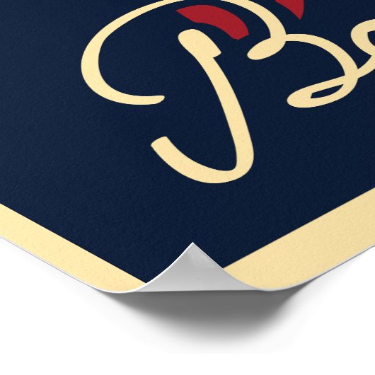 Beethoven Poster (Ecke)