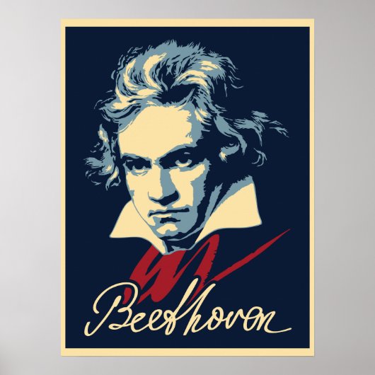 Beethoven Poster (Vorne)