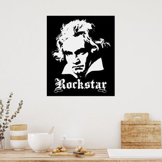 Beethoven Poster (Küche)