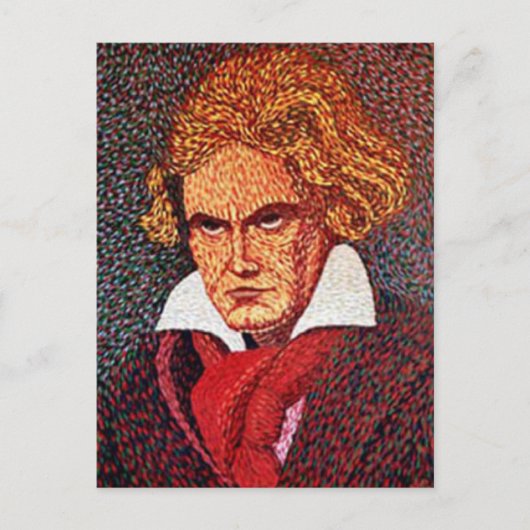 Beethoven Postkarte (Vorderseite)
