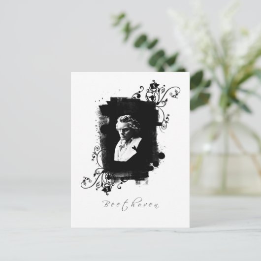 Beethoven Postkarte (Stehend Vorderseite)