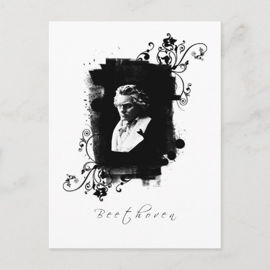 Beethoven Postkarte (Vorderseite)
