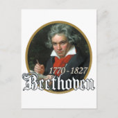 Beethoven Postkarte (Vorderseite)
