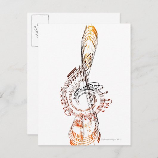 Beethoven Postkarte (Vorne/Hinten)