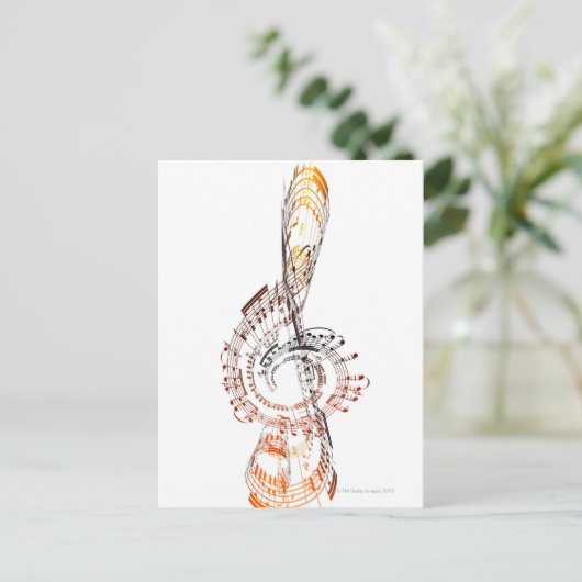 Beethoven Postkarte (Stehend Vorderseite)