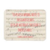 Beethoven Quote Magnet (Horizontal)