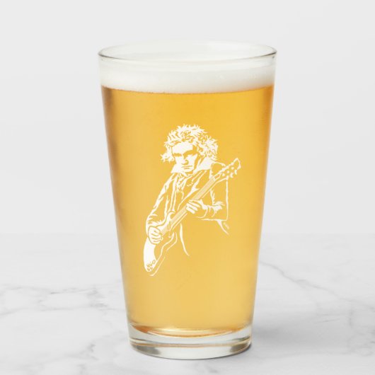 Beethoven Rock! Glas (Vorne (Gefüllt))