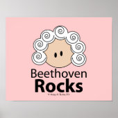 Beethoven Rocks Beethoven Poster (Vorne)