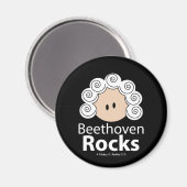 Beethoven Rocks Magnet (Vorderseite/Rückseite)