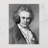 Beethoven Rocks Postkarte (Vorderseite)