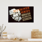 Beethoven Series 1937 WPA Poster (Küche)
