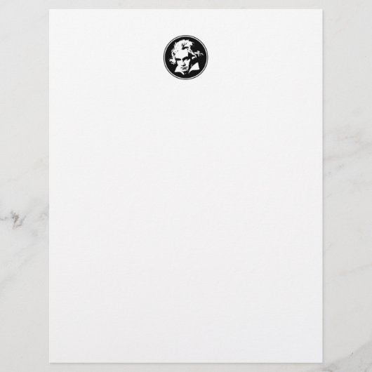 Beethoven Stationery (Vorderseite)