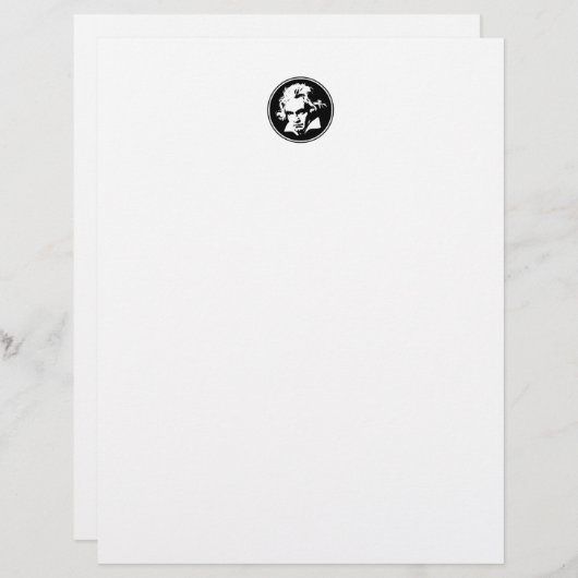 Beethoven Stationery (Vorne/Hinten)