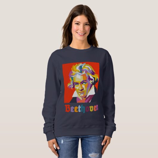 Beethoven Sweatshirt (Vorne ganz)