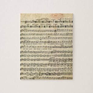 Beethoven-Symphonie-Nr. 9-Puzzlespiel Puzzle