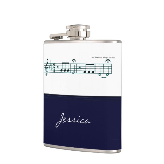 Beethoven Symphony No. 5 (Blue) Flachmann (Links)