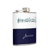 Beethoven Symphony No. 5 (Blue) Flachmann (Rechts)