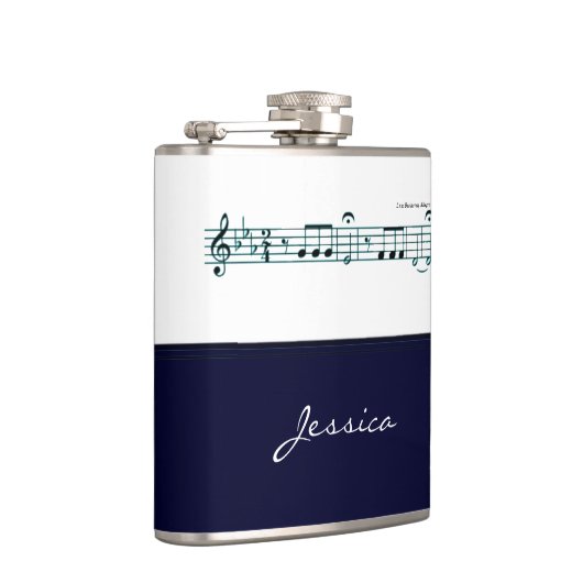 Beethoven Symphony No. 5 (Blue) Flachmann (Rechts)