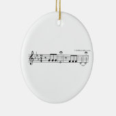 Beethoven Symphony No. 5 Keramik Ornament (Rechts)