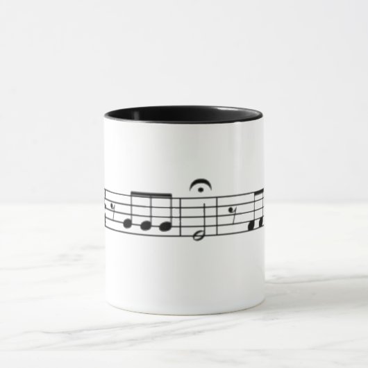 Beethoven Symphony No. 5 Tasse (Zentrum)