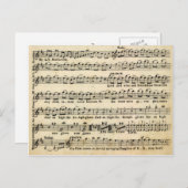 Beethoven Symphony No. 9 Postcard Postkarte (Vorne/Hinten)