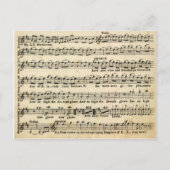 Beethoven Symphony No. 9 Postcard Postkarte (Vorderseite)