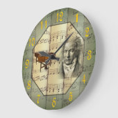 Beethoven - Symphony Orchestra - Piano Große Wanduhr (Winkel)