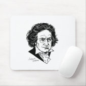 Beethoven-t Mousepad (Mit Mouse)