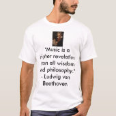 Beethoven T-Shirt (Vorderseite)