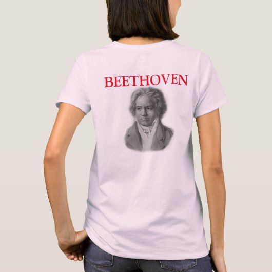 Beethoven T-Shirt (Rückseite)