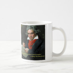 Beethoven-Tasse ", zum ohne Leidenschaft zu Kaffeetasse