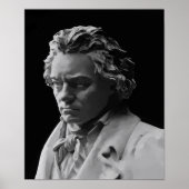 BEETHOVEN TODESMASK POSTER (Vorne)