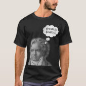 Beethoven-Träume von Beethoven fünftes T-Shirt (Vorderseite)
