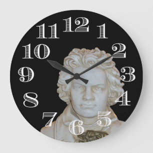 Beethoven-Uhr-Entwurf Große Wanduhr