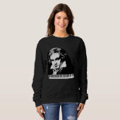 Beethoven van Beethoven Piano Teacher Sweatshirt (Vorne ganz)