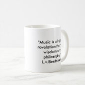 Beethoven-Zitat-Tasse Kaffeetasse (VorderseiteRechts)