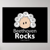 BeethovenRocks Beethoven Poster (Vorne)