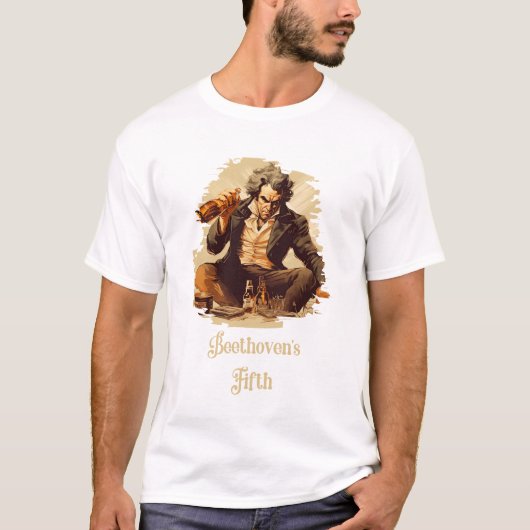 Beethovens fünfte T-Shirt (Vorderseite)