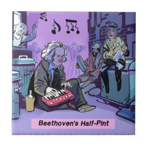 Beethovens Halbes Pfund Lustiges Geschenk Fliese