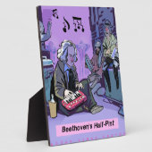 Beethovens Halbpint-Funny-Geschenk Fotoplatte (Seite)