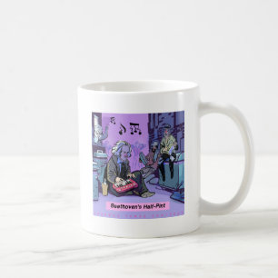 Beethovens Halbpint-Funny-Geschenk Kaffeetasse